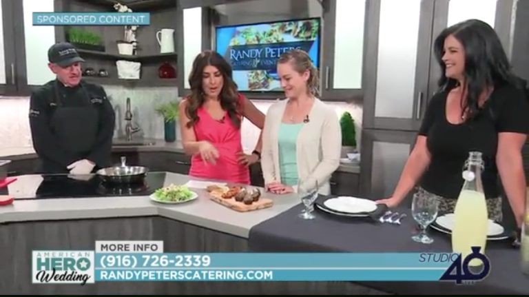 FOX40 Segment – Cater Your Wedding With Randy Peters Catering & Event Center