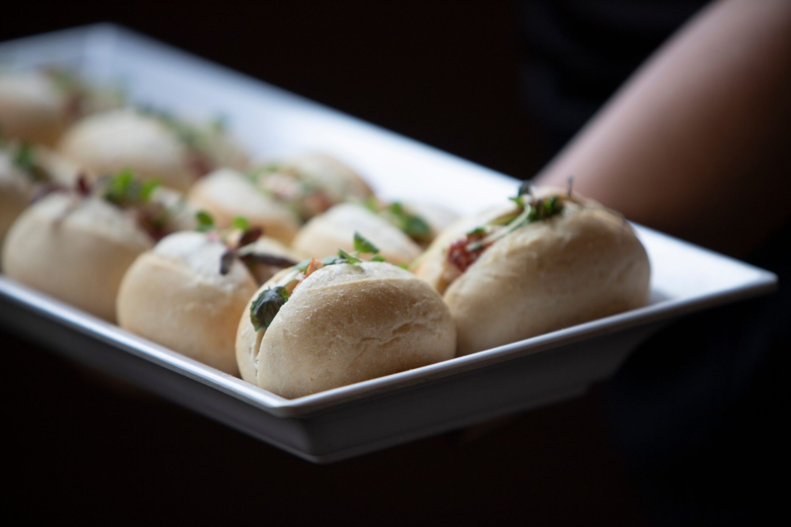 Randy Peters Catering - Small Sandwhich Catering Options for Events Randy Peters Catering - plating food for a large event