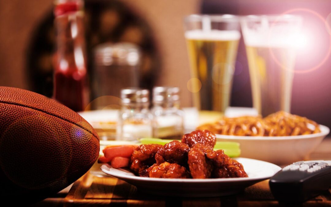 Super Bowl Sunday Catering Special - Football and wings